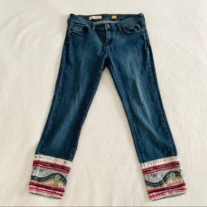 Pilcro cropped denim size 29 (8)